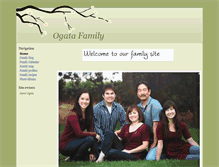 Tablet Screenshot of ogatafamily.net
